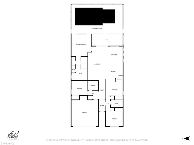 View of room layout