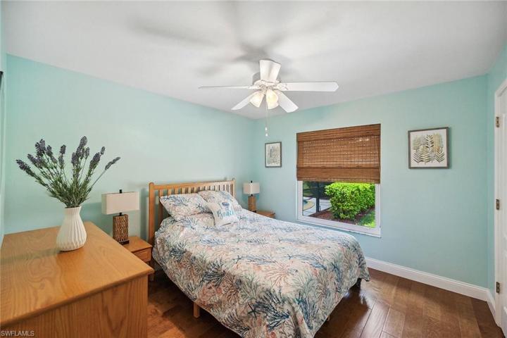 Second bedroom with walk in closet!