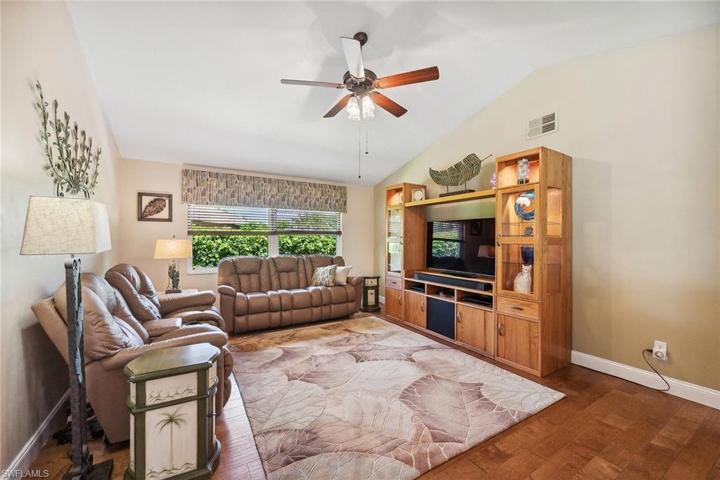 Comfortable family room with large picture window!