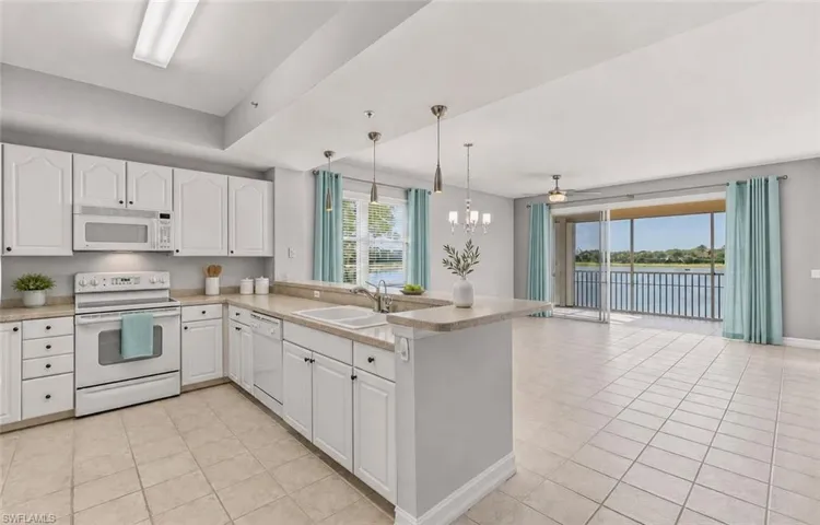 Kitchen and Great Room Virtually Staged