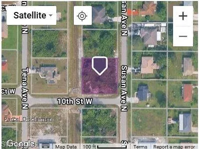 Aerial overview of property's location