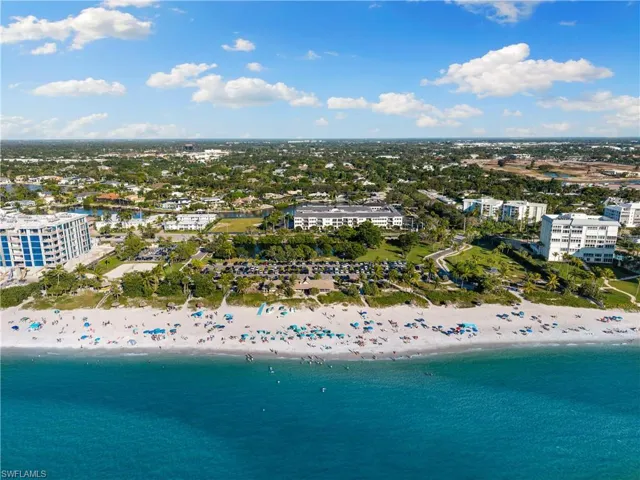 The Gulf beach with Charleston Square!