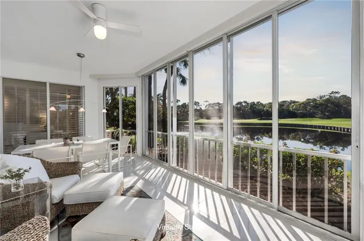 Western rear exposure overlooking lake to golf course!