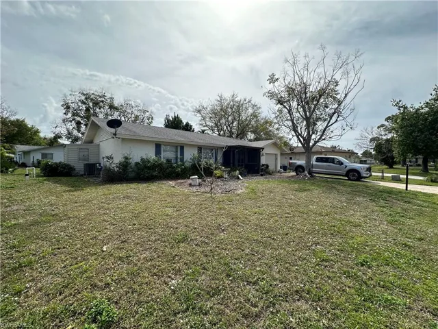 Front View of the Home and property.
