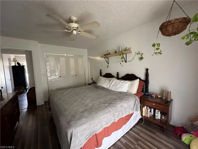 Bedroom # 2 also with new flooring.