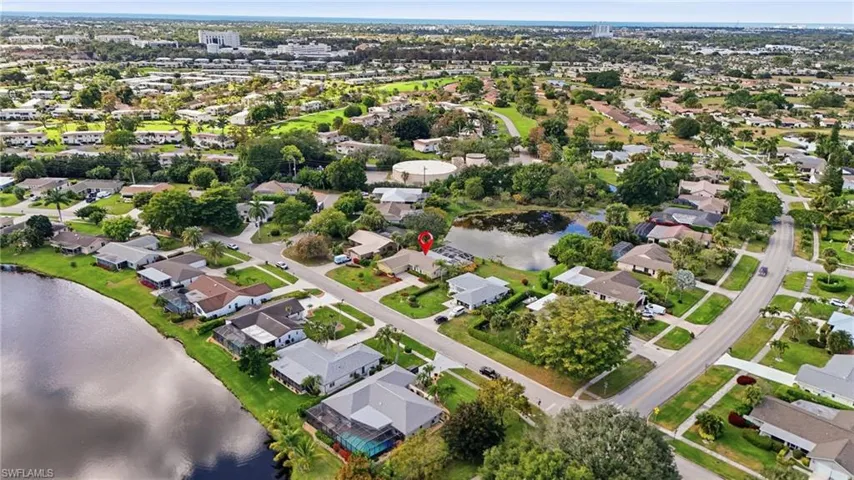 AERIAL VIEWS...LOCATION "PIN" OF HOME...