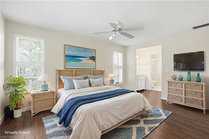 Primary Bedroom Suite - Virtually Staged