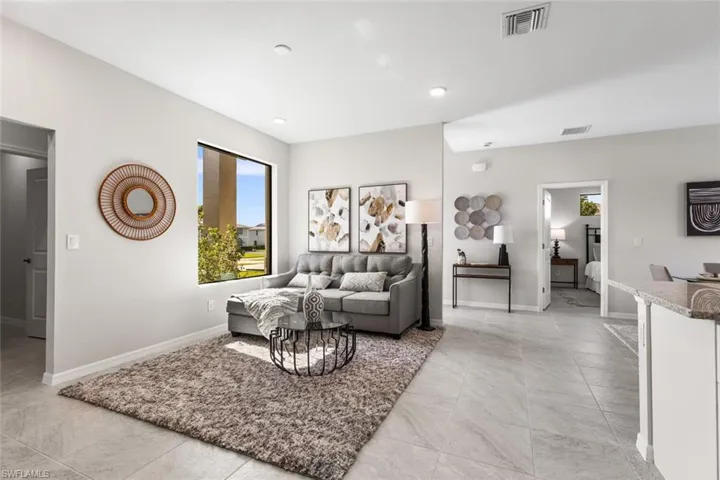 View of living room