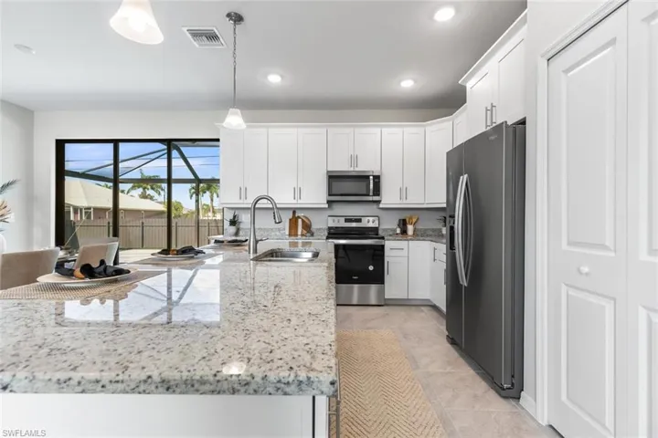 Beautiful granite countertops