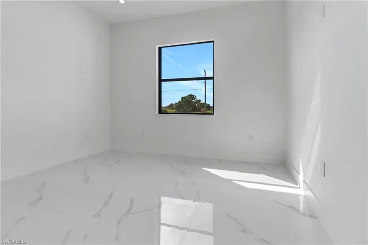 View of spare room