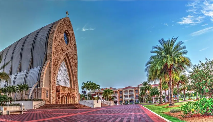 Ave Maria Church and town center