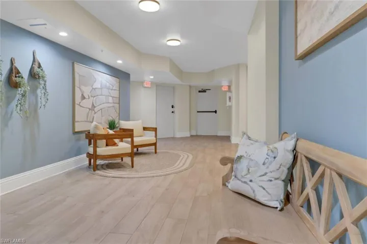 Ground level lobby