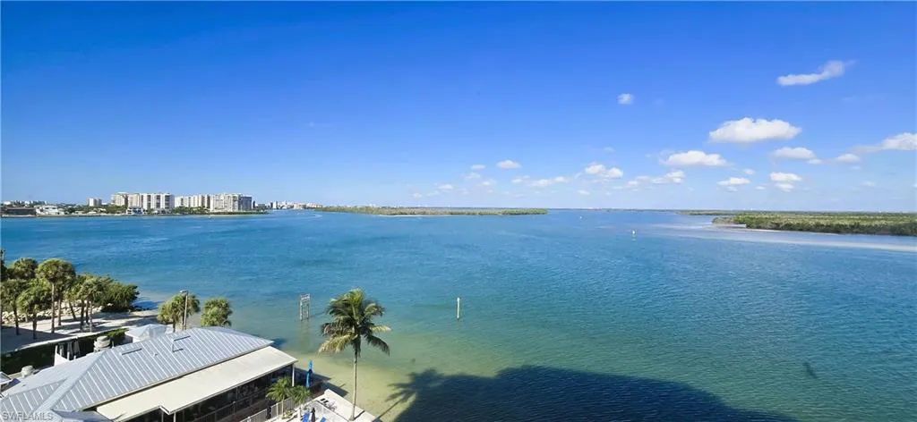Water view with nearby urban area