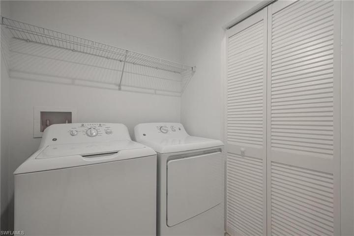 One Bedroom: Laundry room