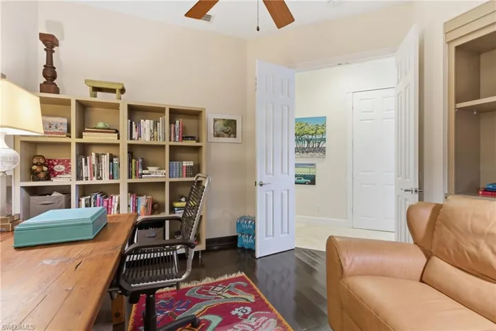 3rd bedroom, set as office