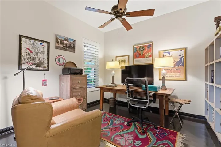 3rd bedroom, set as office