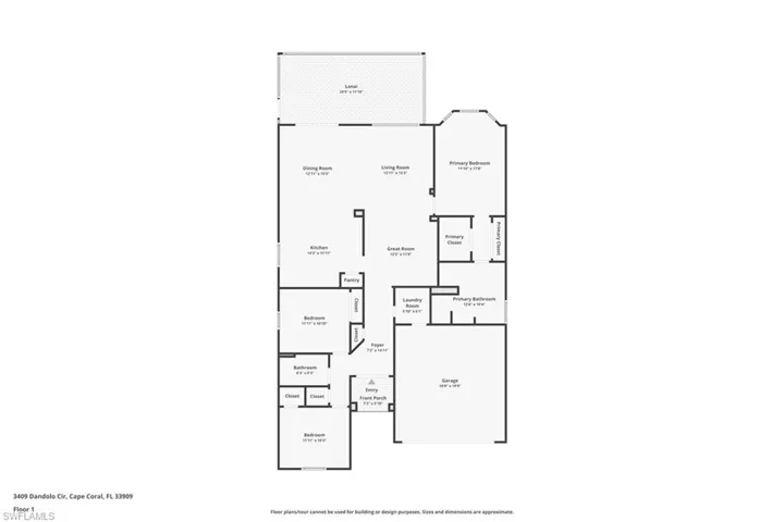 3409 Dandolo Cir, Cape Coral, Florida 33909