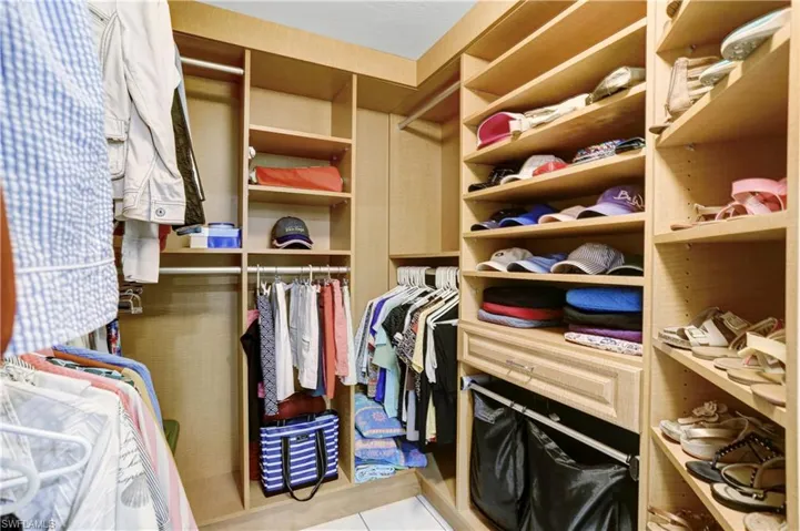 Custom closet cabinetry