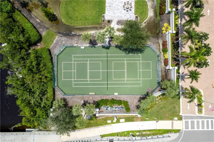 Pickle ball and Tennis Courts on the property.