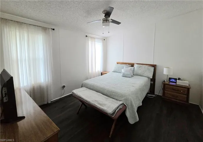 Lovely and spacious Primary Bedroom easily accommodates a King-size bed.