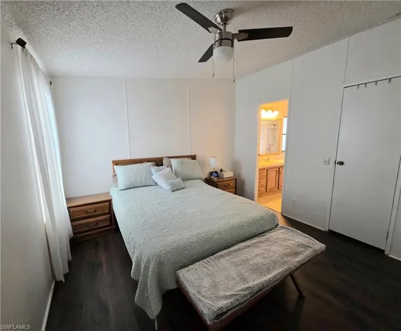 Primary Bedroom has a walk-in closet and ensuite.