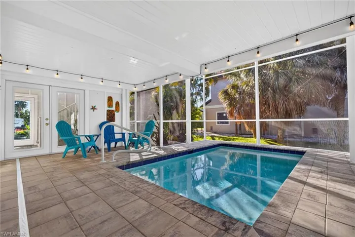 Pool With Sun Shelf