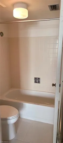 View of tiled empty room