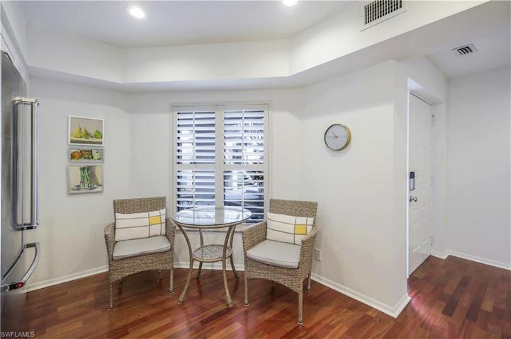 Coffee, your favorite book (or laptop) and the bright Florida sunshine -- this is the perfect spot to enjoy winter mornings.