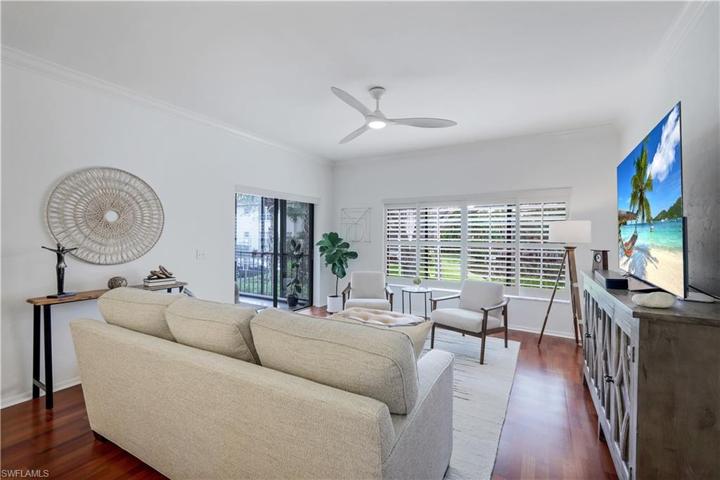 Wood flooring throughout the main living areas and bedrooms adds so much warmth to the space.