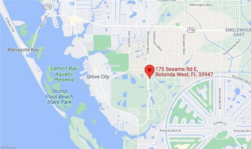 175 Sesame Rd E, Rotonda West, Florida 33947
