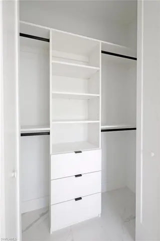 View of closet