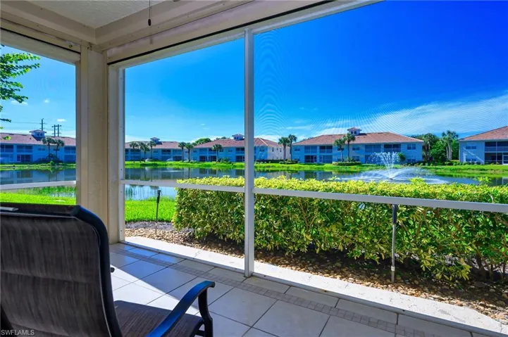 Lanai with water view