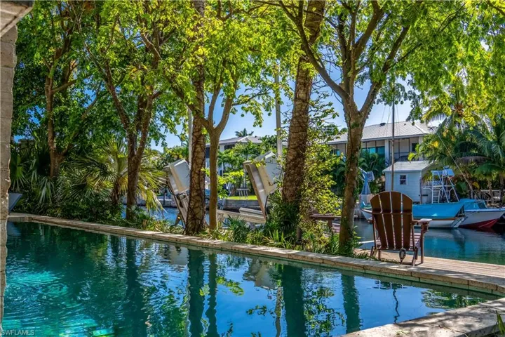 View of pool