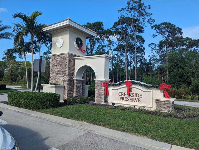 Entrance to community.