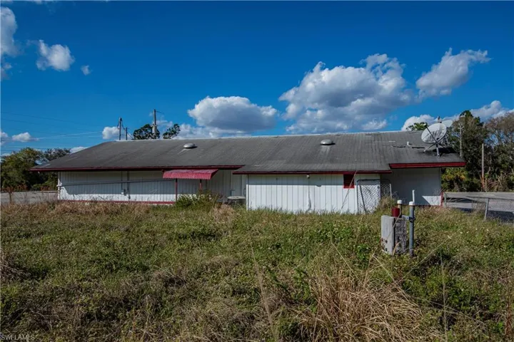 View of back of house