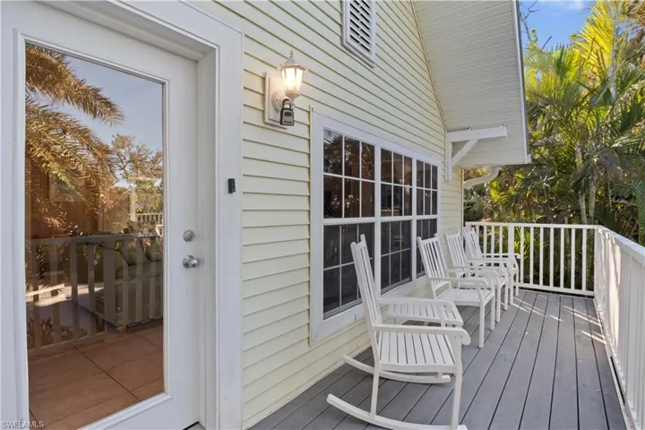 Front porch entry.