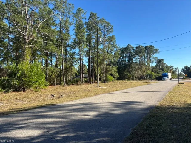 View of asphalt road