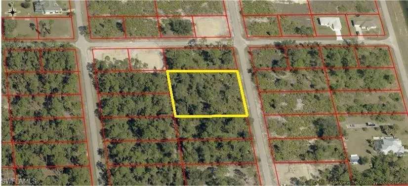 Map / location featuring property parcel outlined