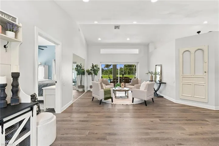 Welcomed into the home with a spacious Living Room