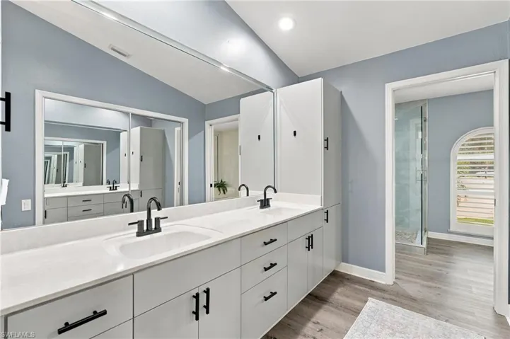 Primary Bathroom with dual sinks