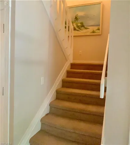 View of stairs