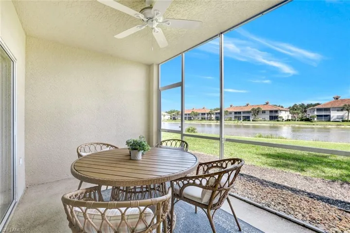 Lanai with View of Lake