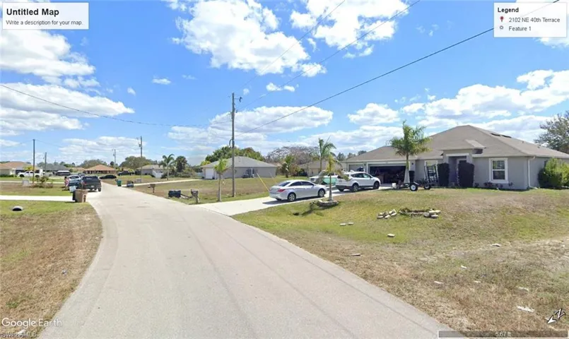 Street view towards South