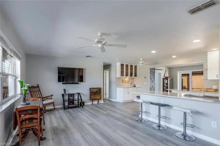 Vinyl flooring throughout!