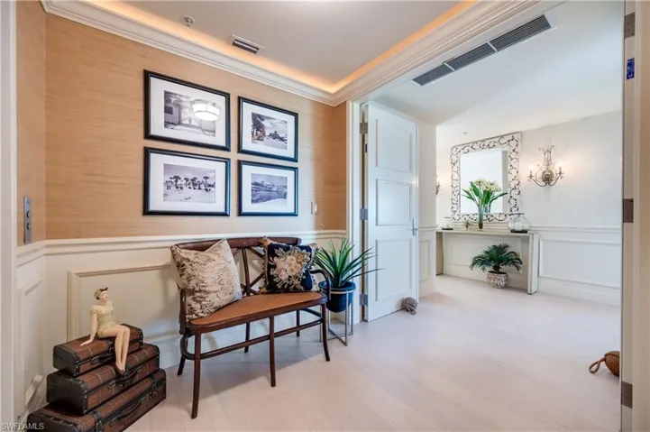 Foyer from Private Elevator Entrance