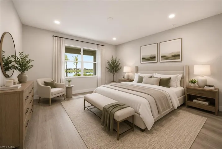 Primary Bedroom Suite | Virtually Staged