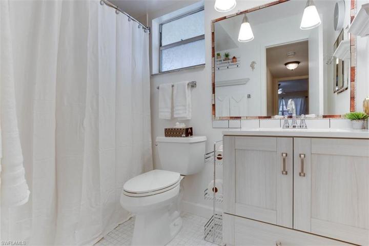 Bath with easy access shower