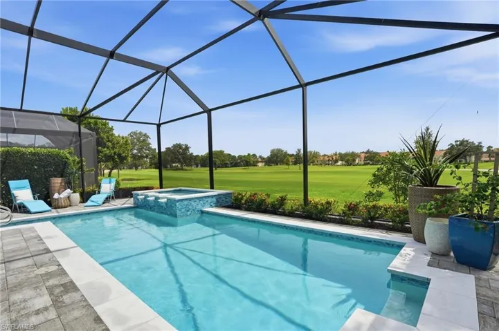 Updated saltwater pool