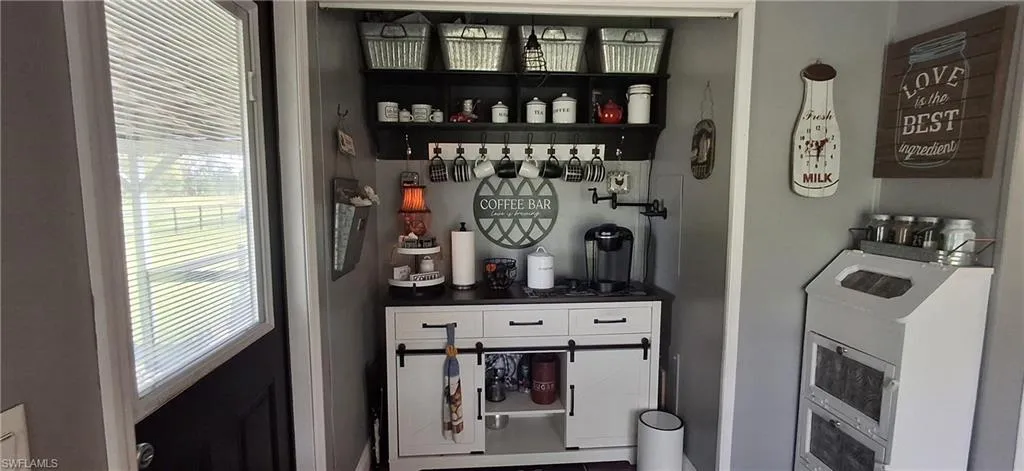 Coffee Bar and Pot Filler