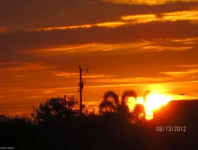 View of nature at dusk